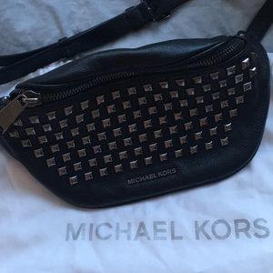 Michale Kors studded fanny pack